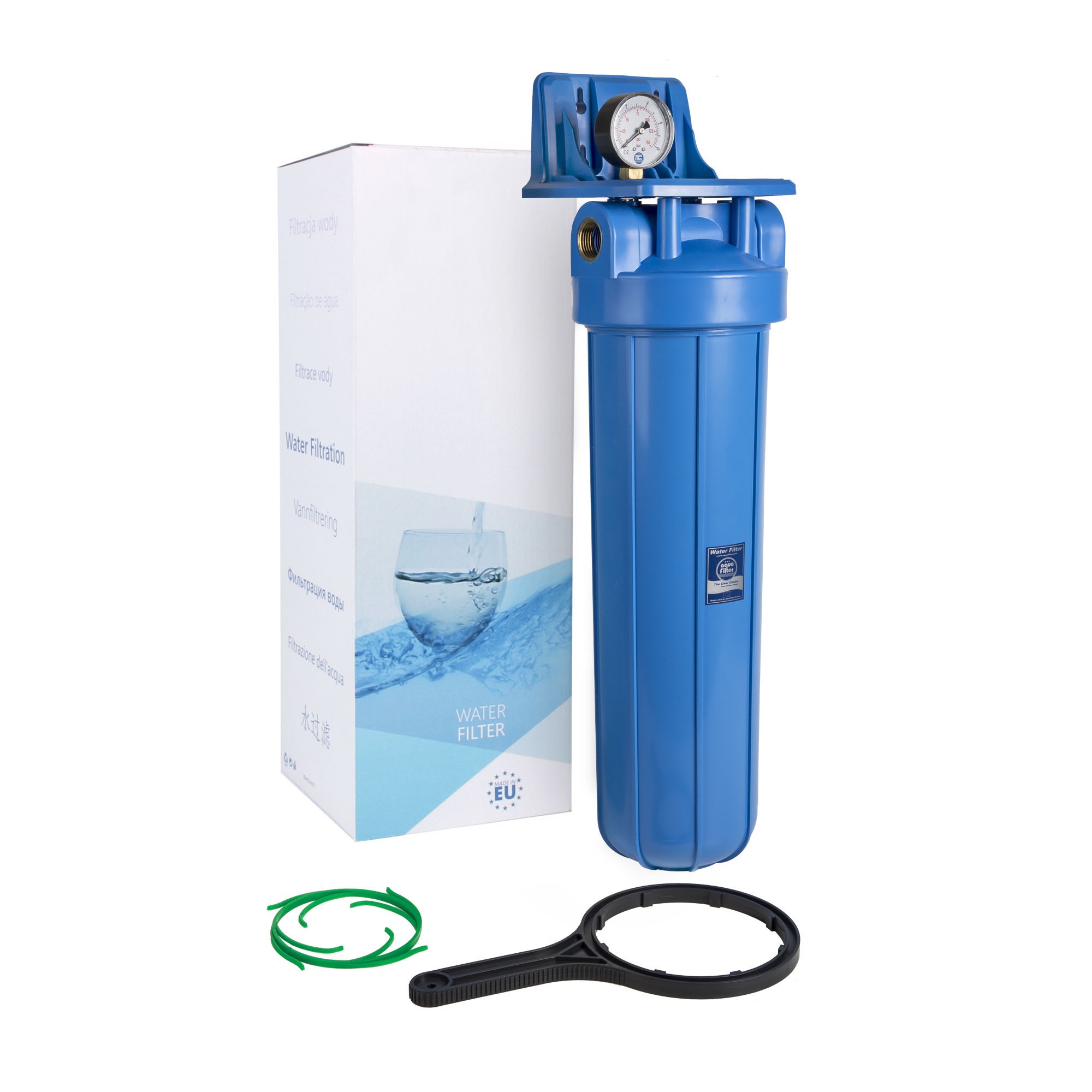 Магистральный фильтр AQUAFILTER для холодной воды 20BB FH20B1-B-WB 564 - фото 1