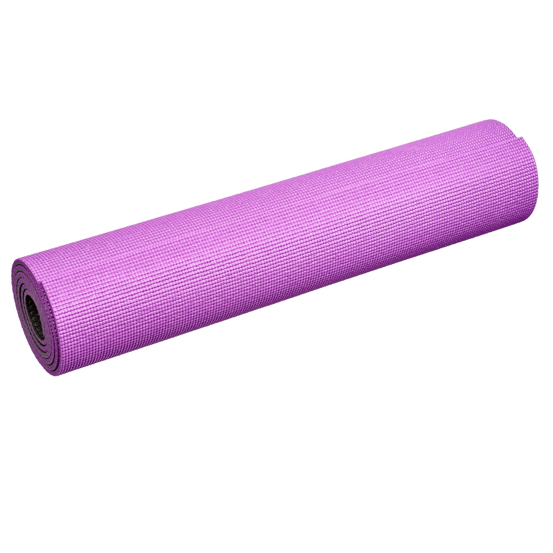 Коврик для йоги и фитнеса Bradex двухслойный фиолетовый 183х61 см с чехлом - фото 10