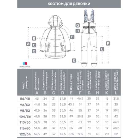 Куртка и полукомбинезон NIKASTYLE