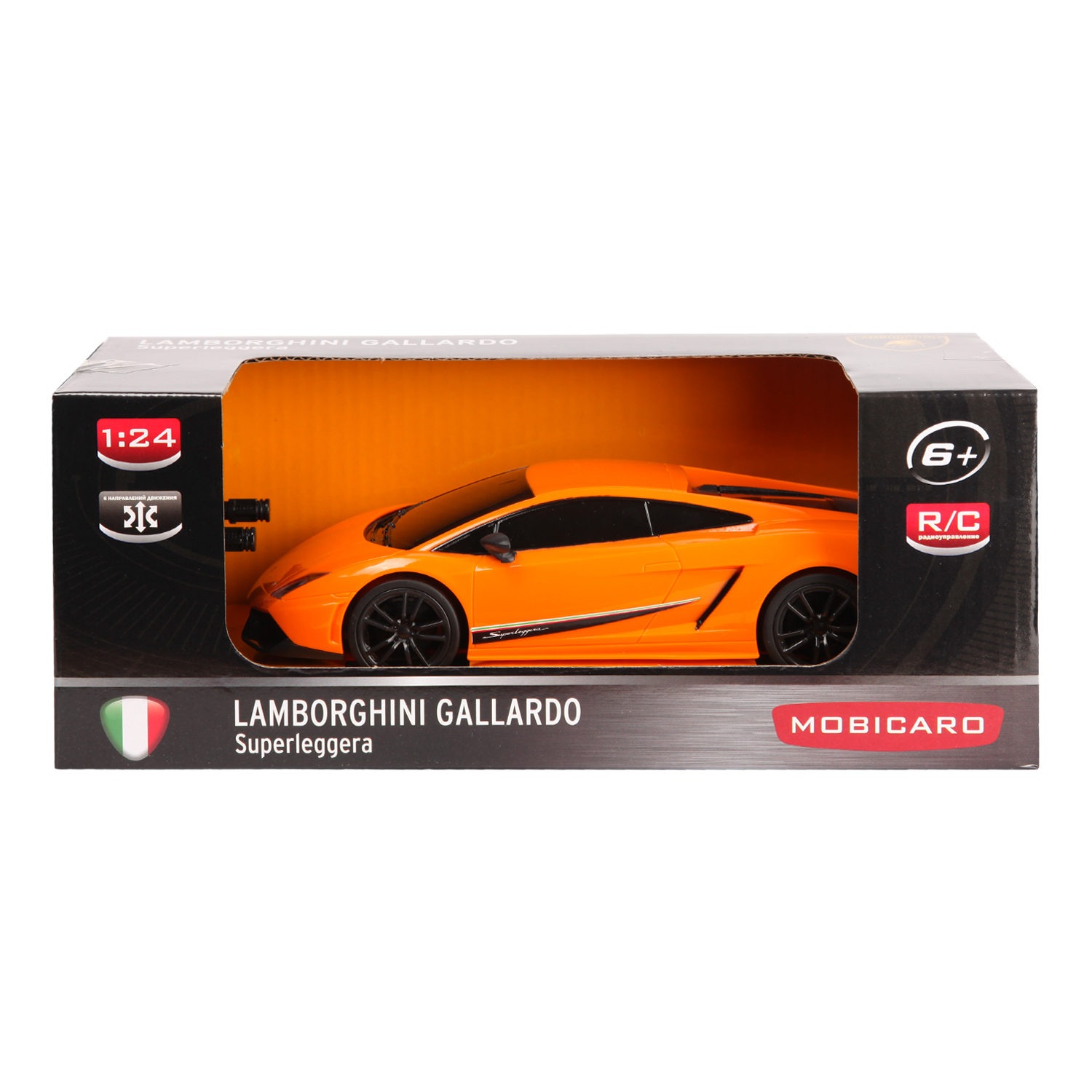 Машинка Mobicaro РУ 1:24 Lamborghini Superleggera LP570-4 XQRC24-7AA купить  по цене 1299 ₽ в интернет-магазине Детский мир