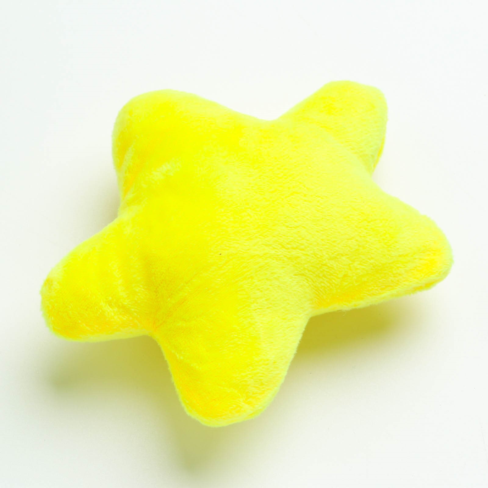 Игрушка Пижон для собак «Звезда» 15 см жёлтая - фото 3