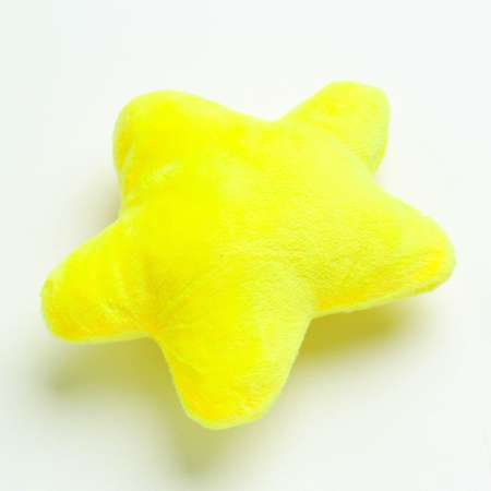Игрушка Пижон для собак «Звезда» 15 см жёлтая