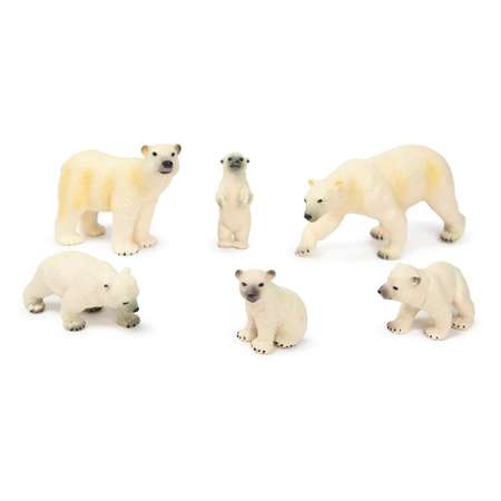 Набор фигурок Attivio Белые медведи