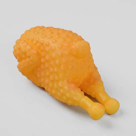 Игрушка для собак Пижон с пищалкой «Курица гриль» 13.5 см