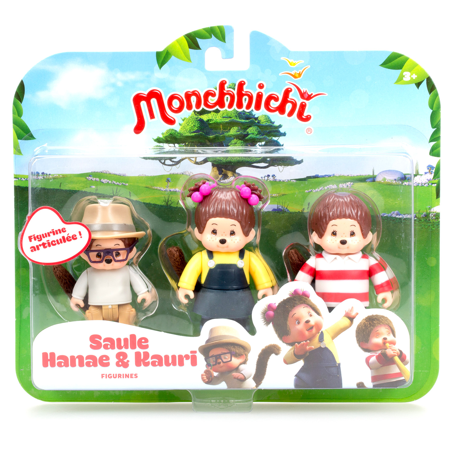 Игровой набор Monchhichi Каури Ханна Вилли - фото 2