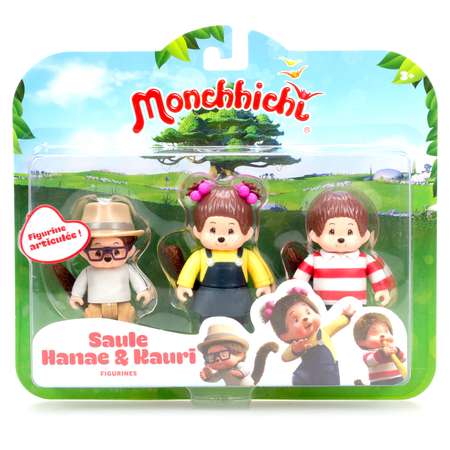 Игровой набор Monchhichi Каури Ханна Вилли