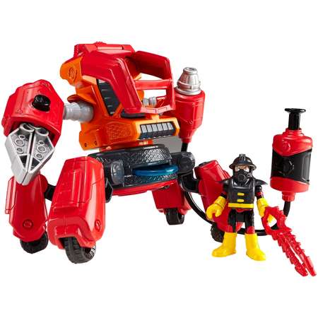 Набор IMAGINEXT Пожарная техника Пожарный костюм-механоид с аксессуарами CHJ33