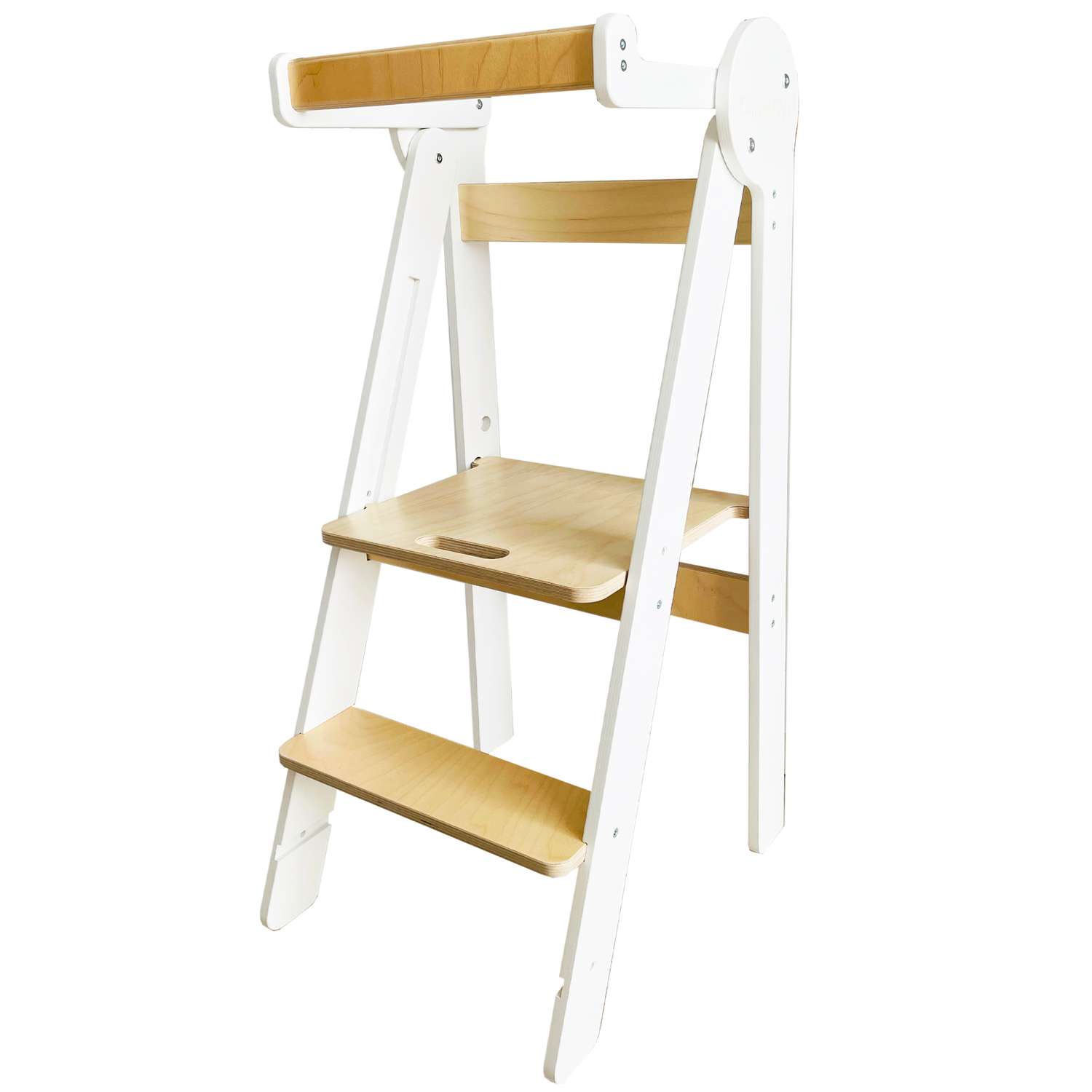 Башня помощника растущая Limoni-Kids Регулируемый по высоте стул - подставка для ног детская - фото 1