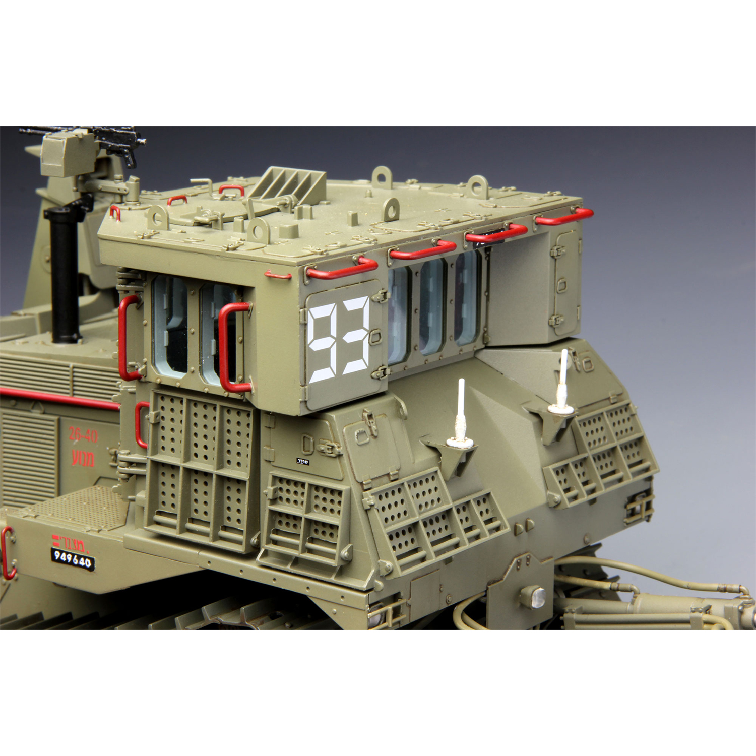 Сборная модель MENG SS-002 бульдозер D9R Armored Bulldozer 1/35 18467649222 - фото 7