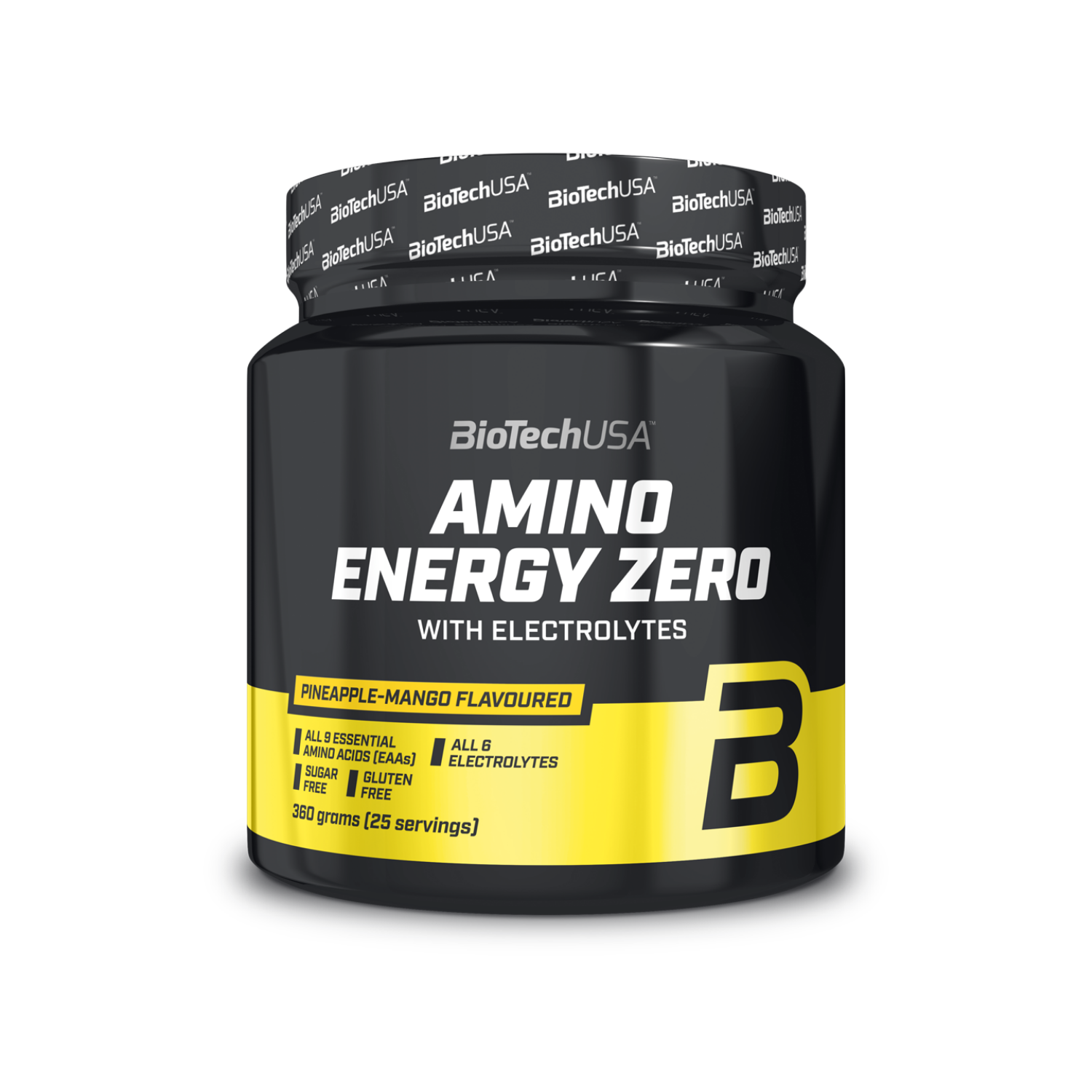 Комплекс аминокислот BiotechUSA Amino Energy Zero with Electrolytes 360 г. Ананас и манго - фото 1