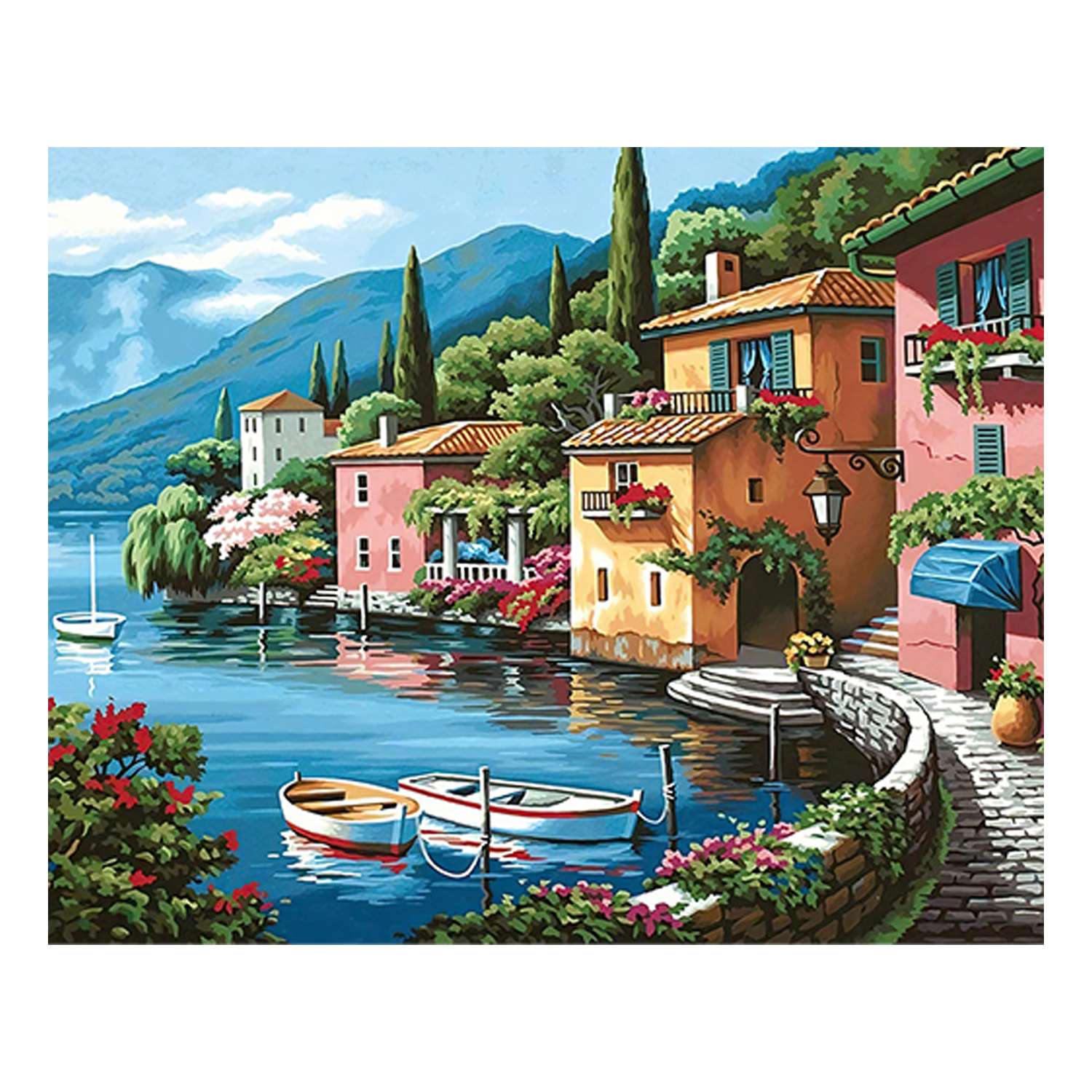 Картина по номерам Solmax с красками 22 цвета 40 x 50 см - фото 1