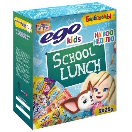 Набор злаковых батончиков Ego kids 5*25г