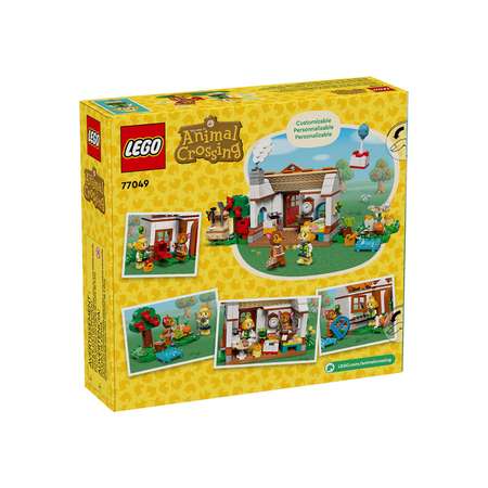 Конструктор LEGO Animal Crossing Посещение дома Изабель