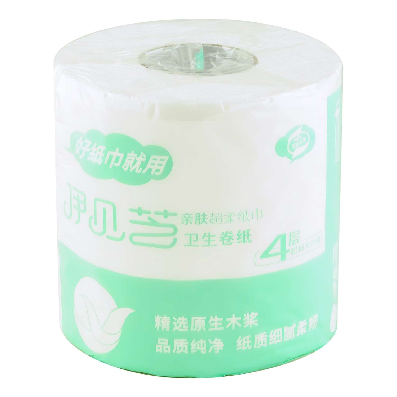 Туалетная бумага IBEZ премиальная четырёхслойная 10 рулонов в упаковке 130 г 25 м - фото 2