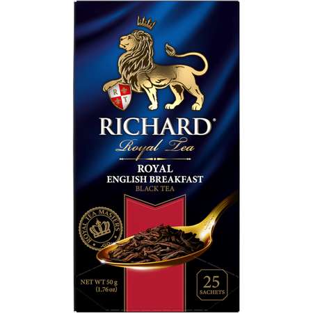 Чай черный Richard Royal English Breakfast 25 пакетиков