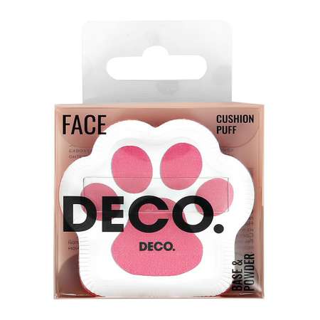 Пуховка DECO. cat paw