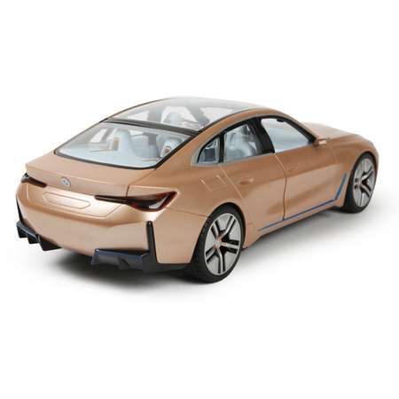 Машина Rastar РУ 1:14 BMW i4 Concept Золотая 98300