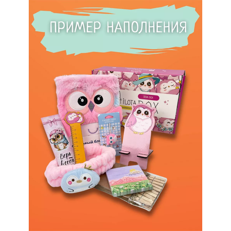 Подарочный бокс для девочки iLikeGift сова