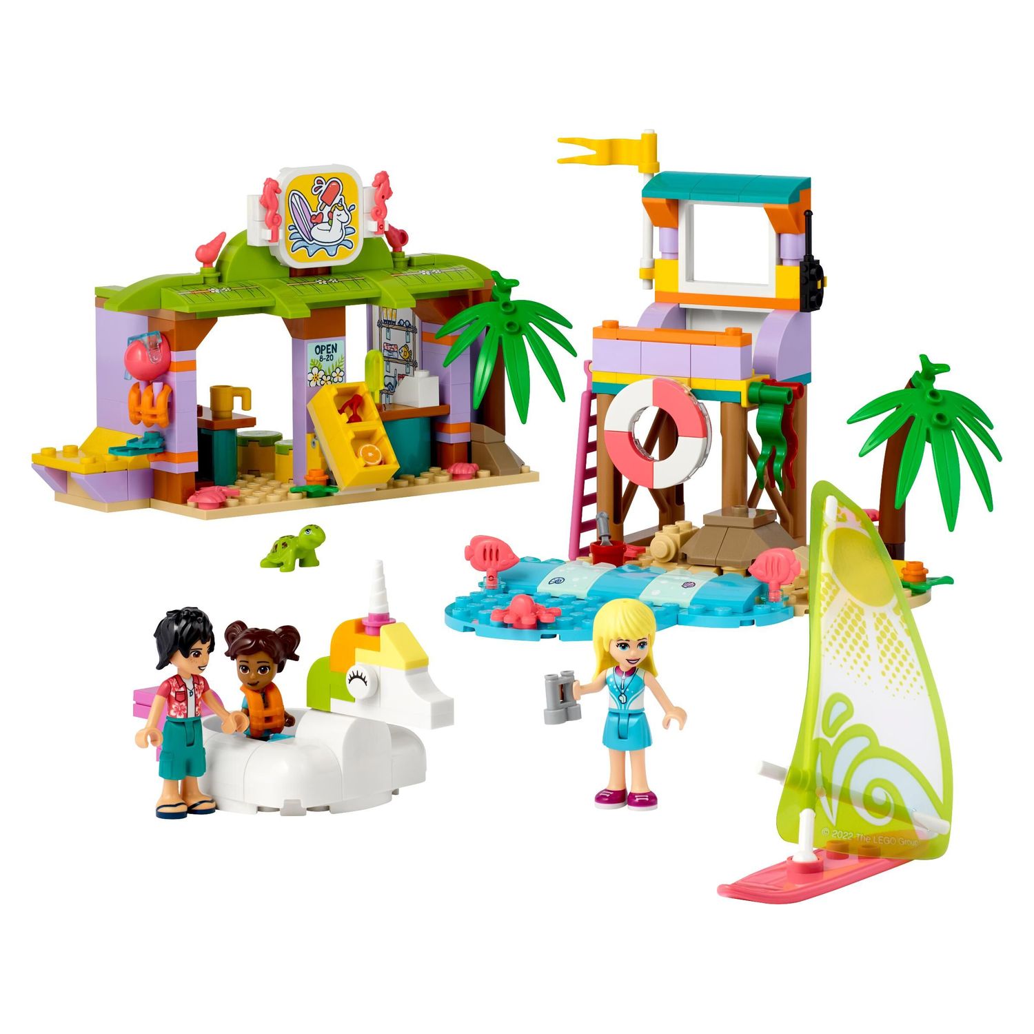 Конструктор LEGO Friends Surfer Beach Fun 41710 купить по цене 2199 ₽ в  интернет-магазине Детский мир