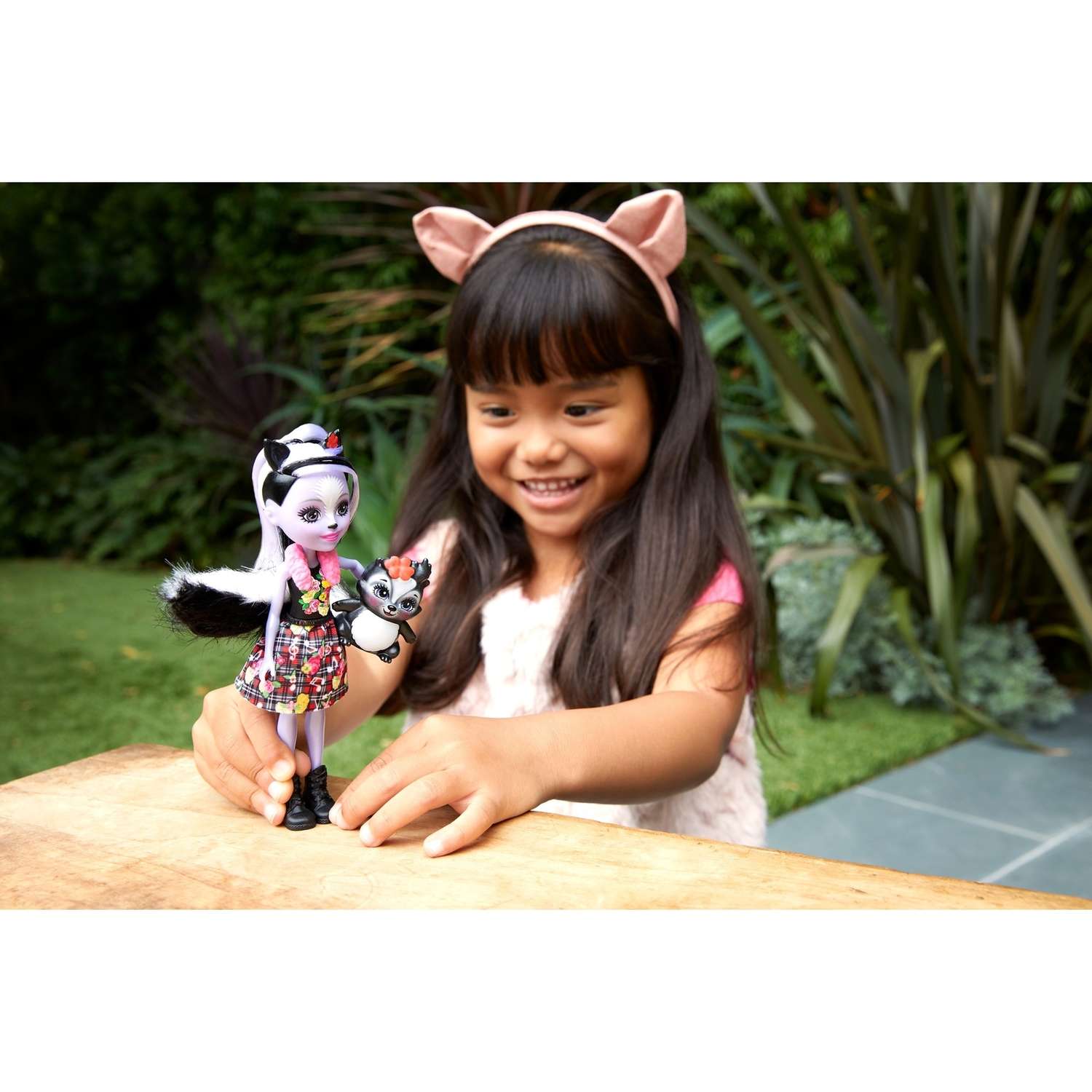 Кукла Enchantimals Сэйдж Скунси с питомцем FXM72 FXM72 - фото 8