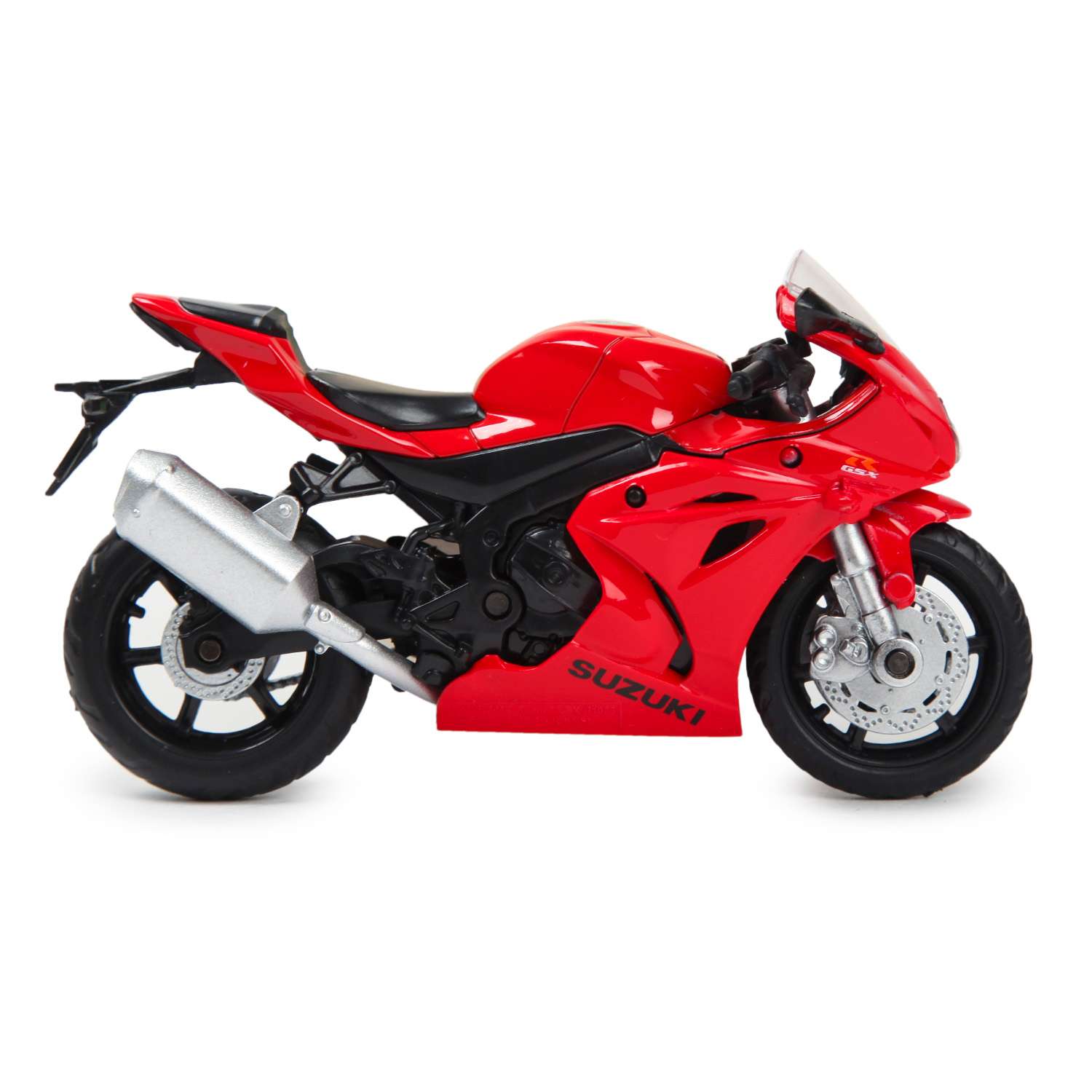 Мотоцикл MSZ 1:18 Suzuki GSX-R1000 Красный 67703 67703 - фото 3