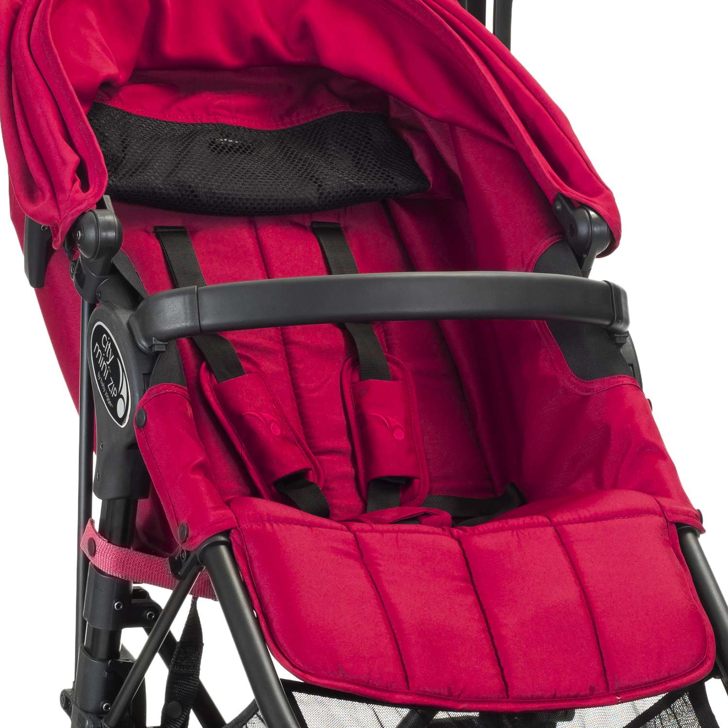 Коляска Baby Jogger City Mini Zip с бампером Red - фото 7