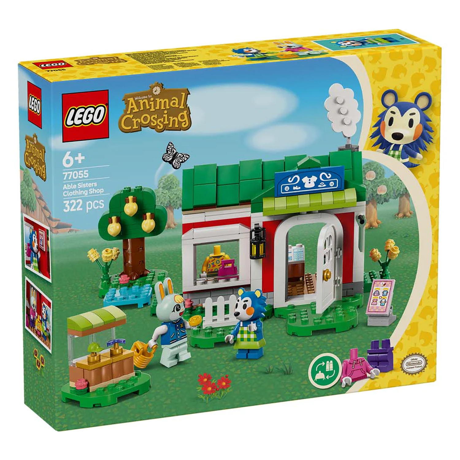 Конструктор LEGO Animal Crossing Магазин одежды Сестёр Эйбл - фото 11