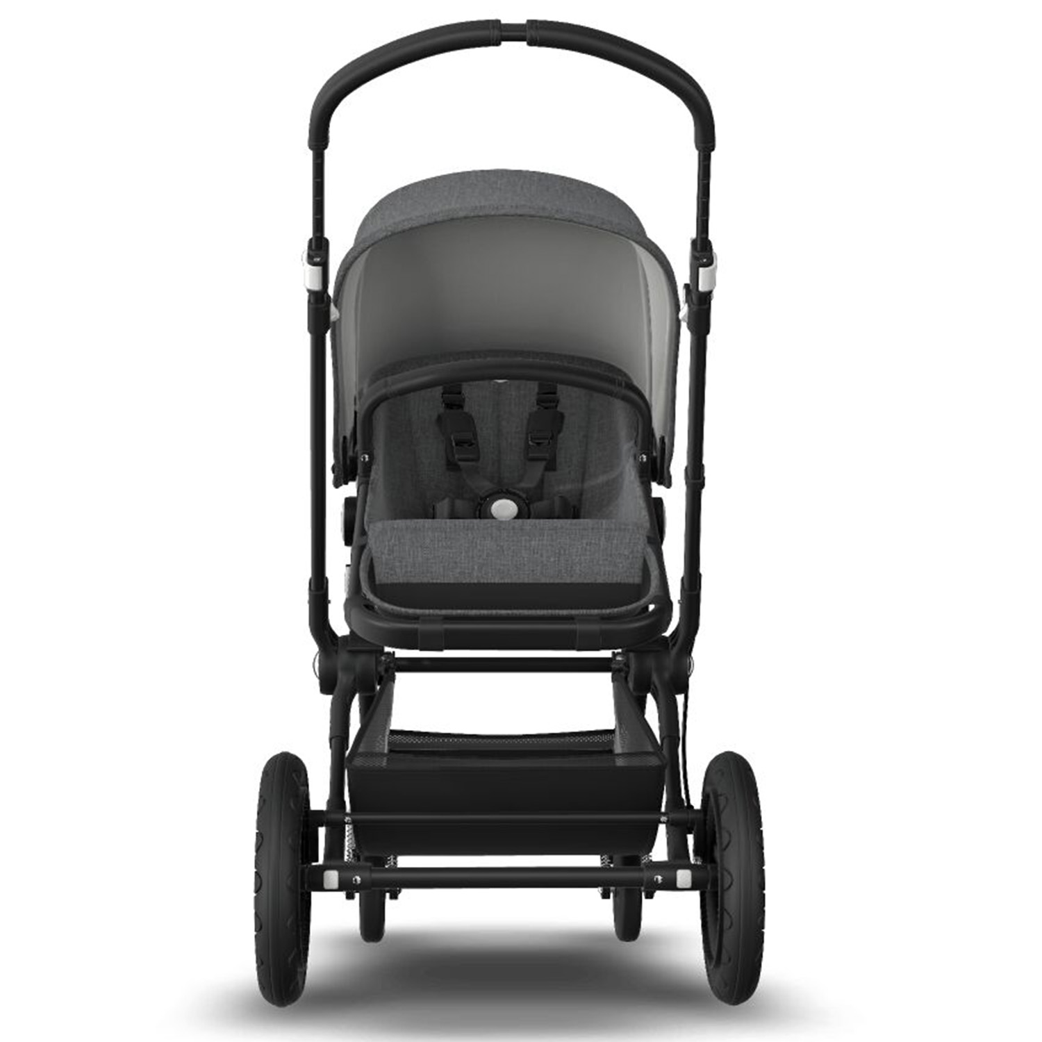 Коляска 2в1 Bugaboo Cameleon3 Plus Complete Black-Grey Melange 239165GM01 - фото 3