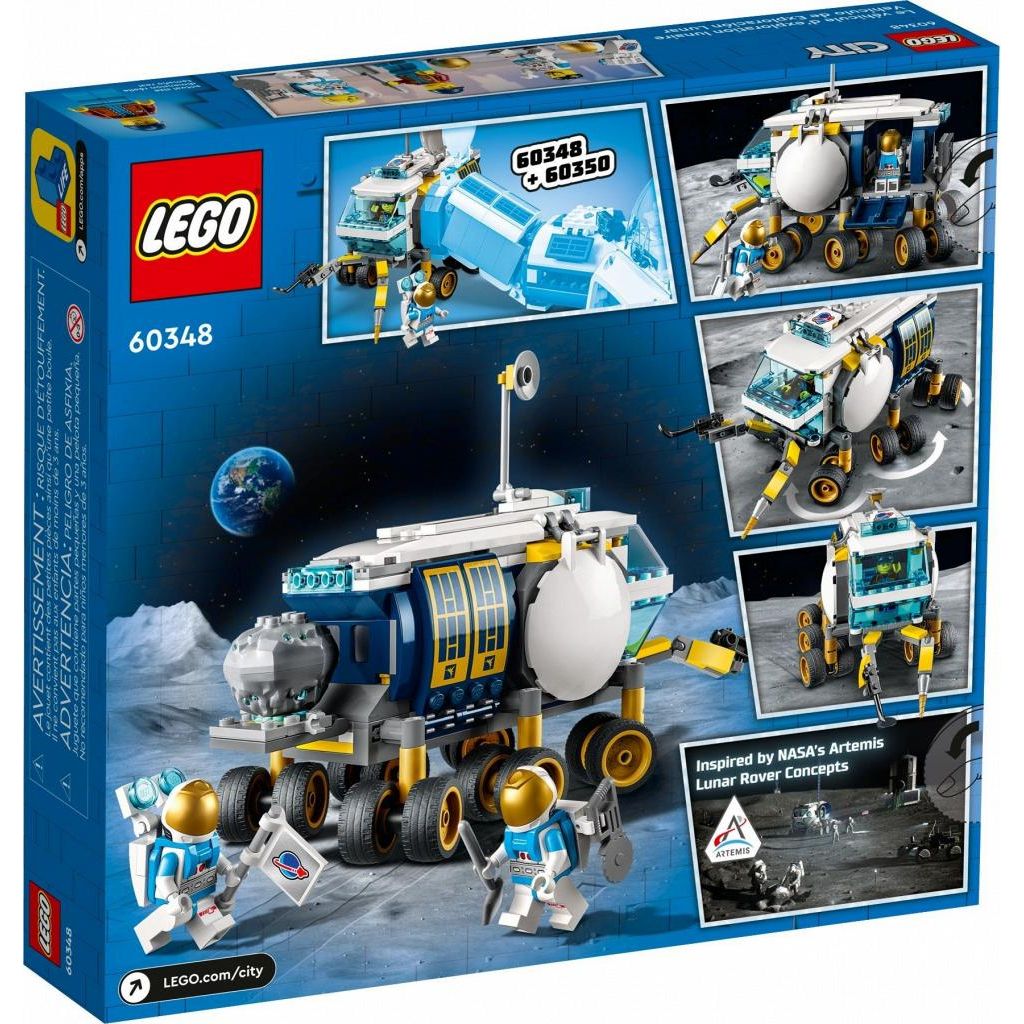 Конструктор LEGO City Space Луноход 60348 - фото 9