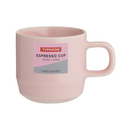 Чашка Typhoon Cafe Concept для эспрессо 100 мл розовая