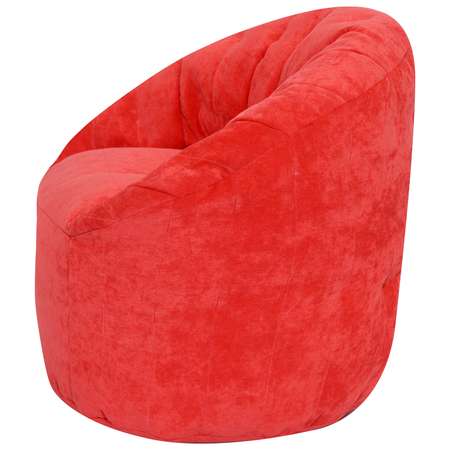 Кресло-мешок DreamBag Пенек Австралия Красный Микровельвет