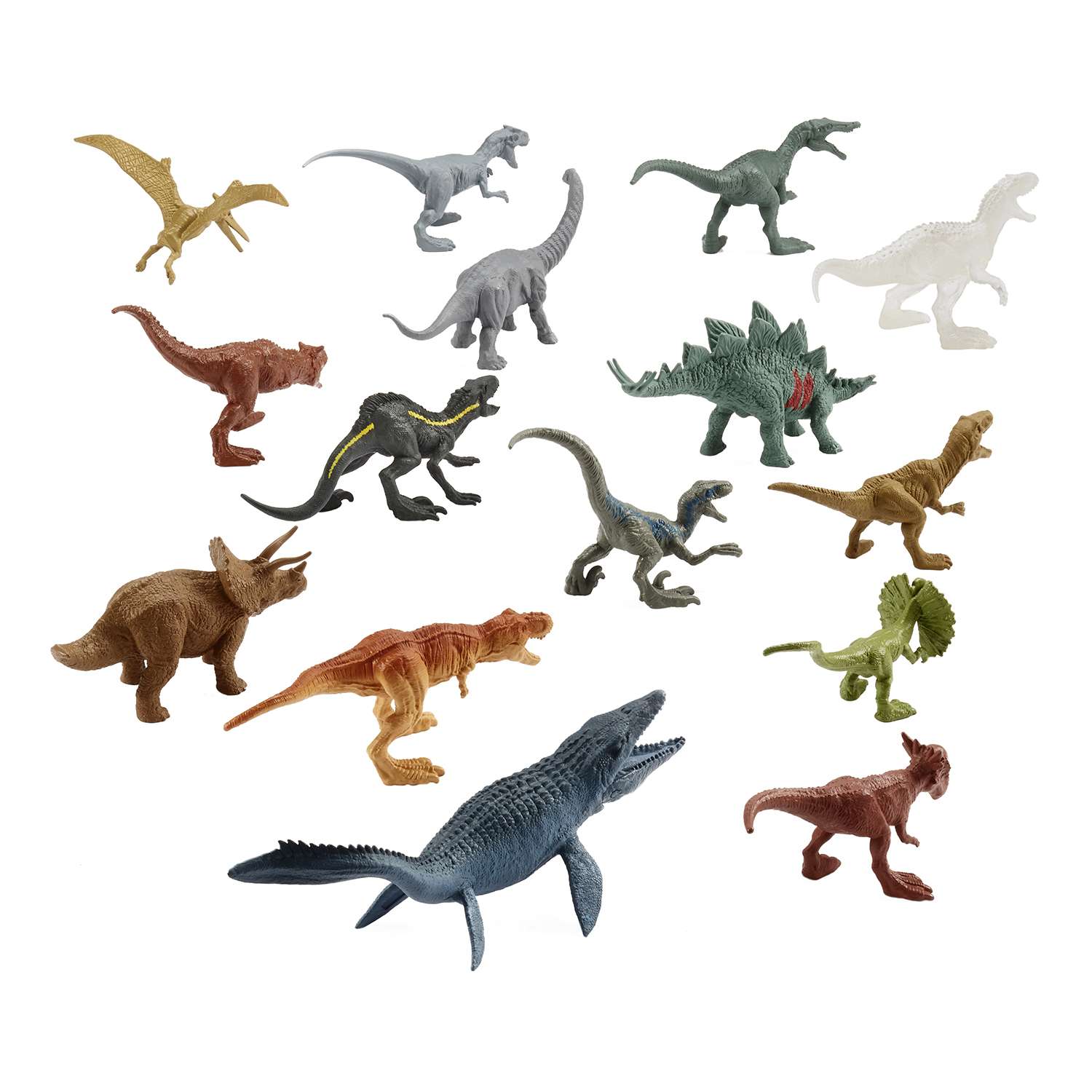 Набор Jurassic World 15 мини-динозавров - фото 4