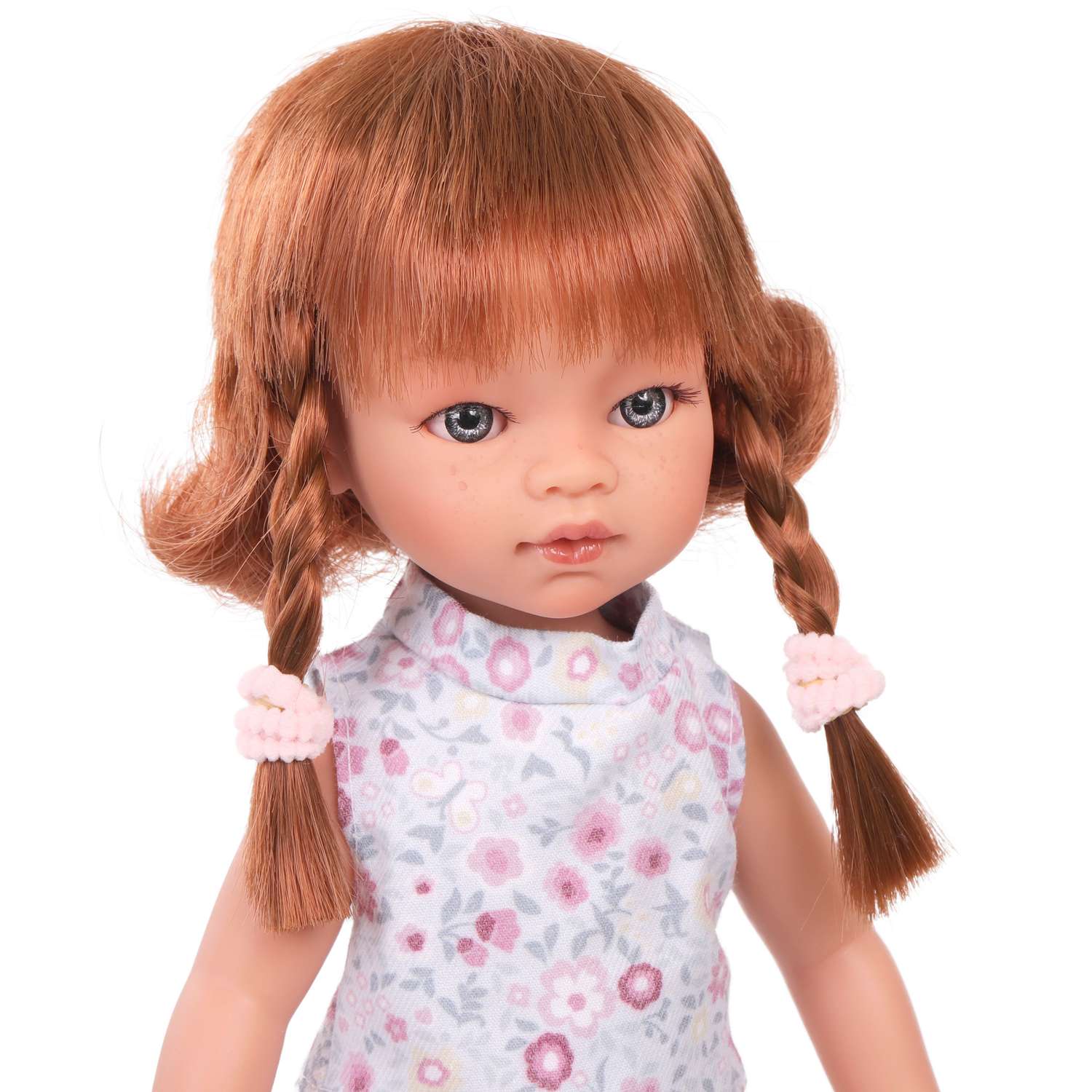 Кукла девочка Antonio Juan Эльвира в розовом 33 см виниловая 25085 - фото 4