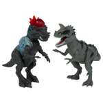 Набор игровой KiddiePlay Динозавр пахицефалозавр и карнотавр 12622