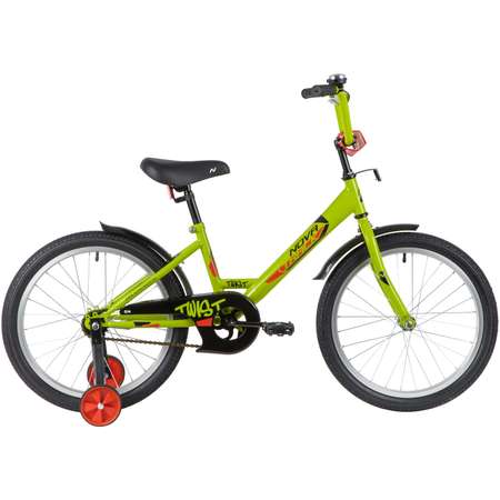 Велосипед NOVATRACK Twist 20 зелёный