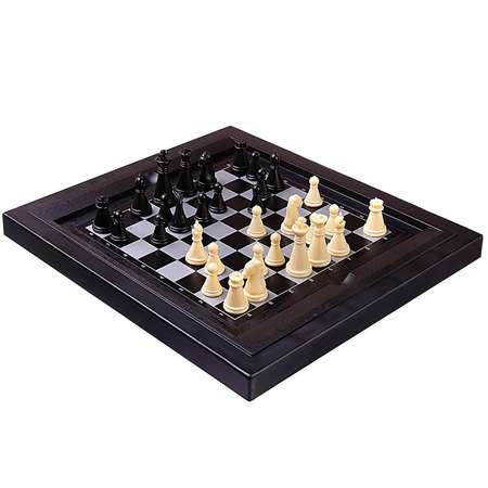 Настольная игра Junfa набор в коробке 3 в 1 шахматы шашки нарды