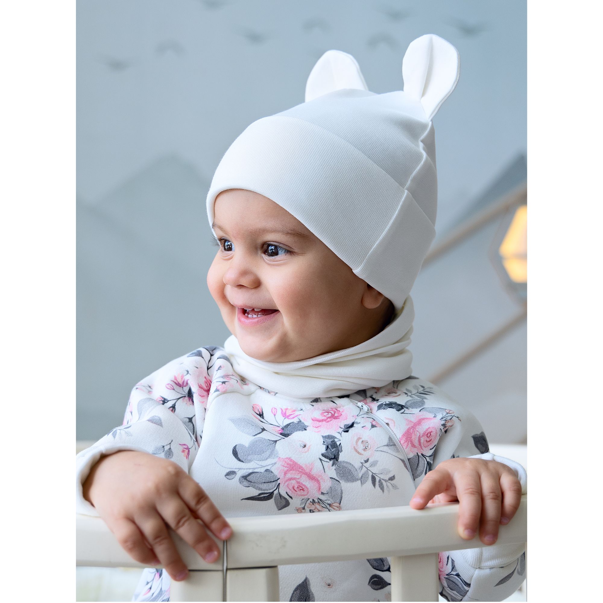 Шапка Little Star 80932-крем - фото 3