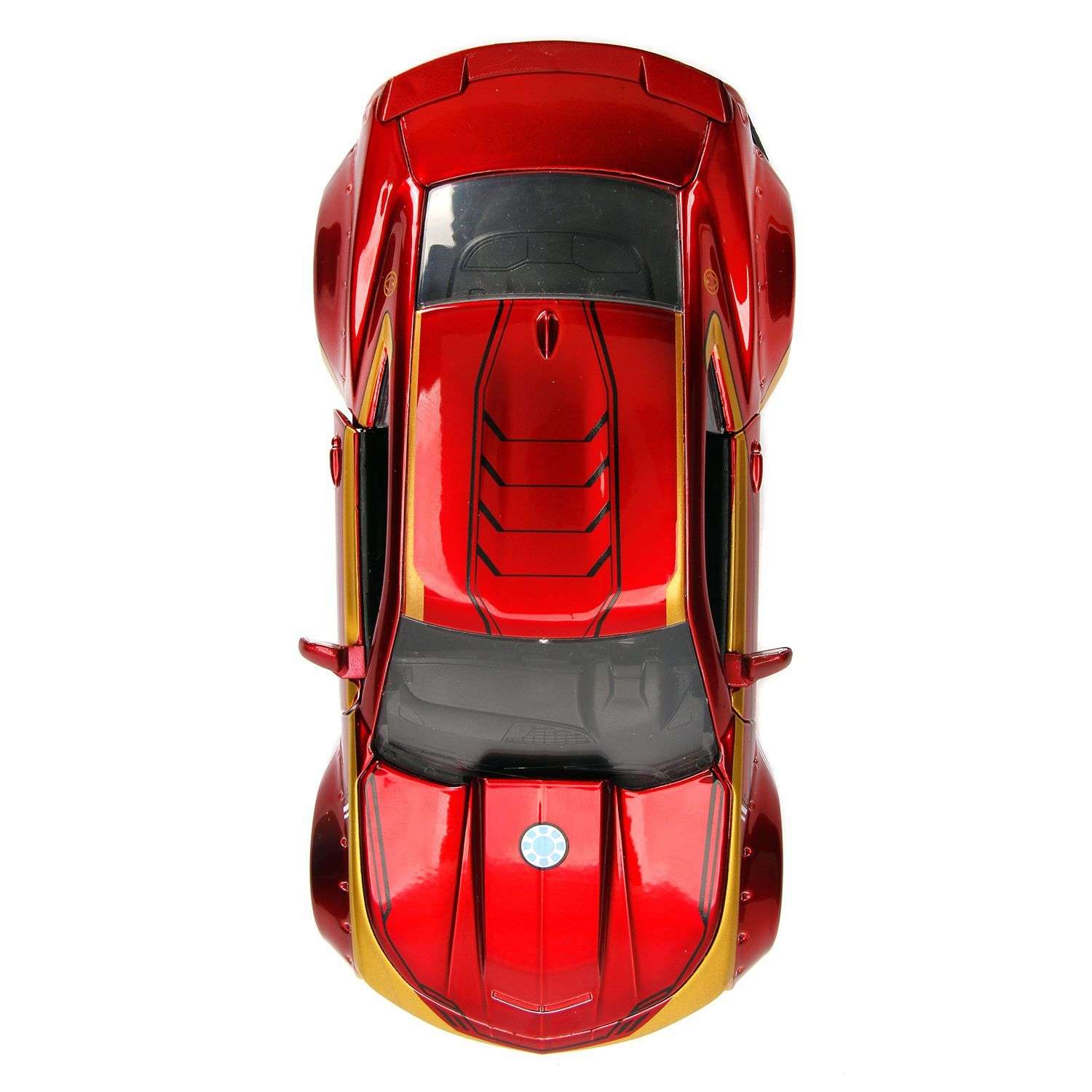 Машина Jada 1:24 Голливудские тачки Chevy Camaro SS 2016+фигурка Железного человека 99724 99724 - фото 9