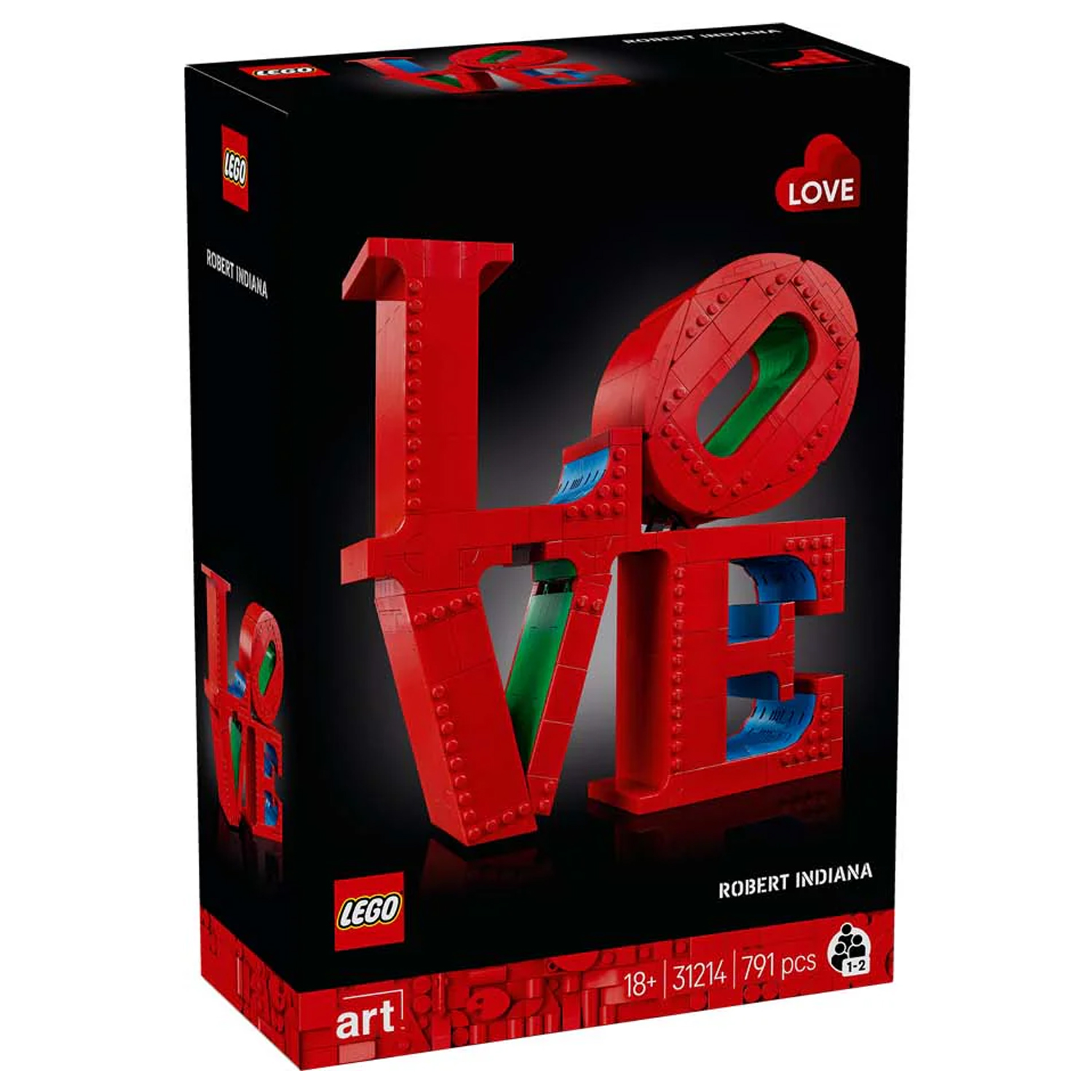 Конструктор детский LEGO Art Слово Love - фото 5