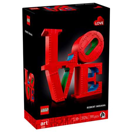 Конструктор детский LEGO Art Слово Love