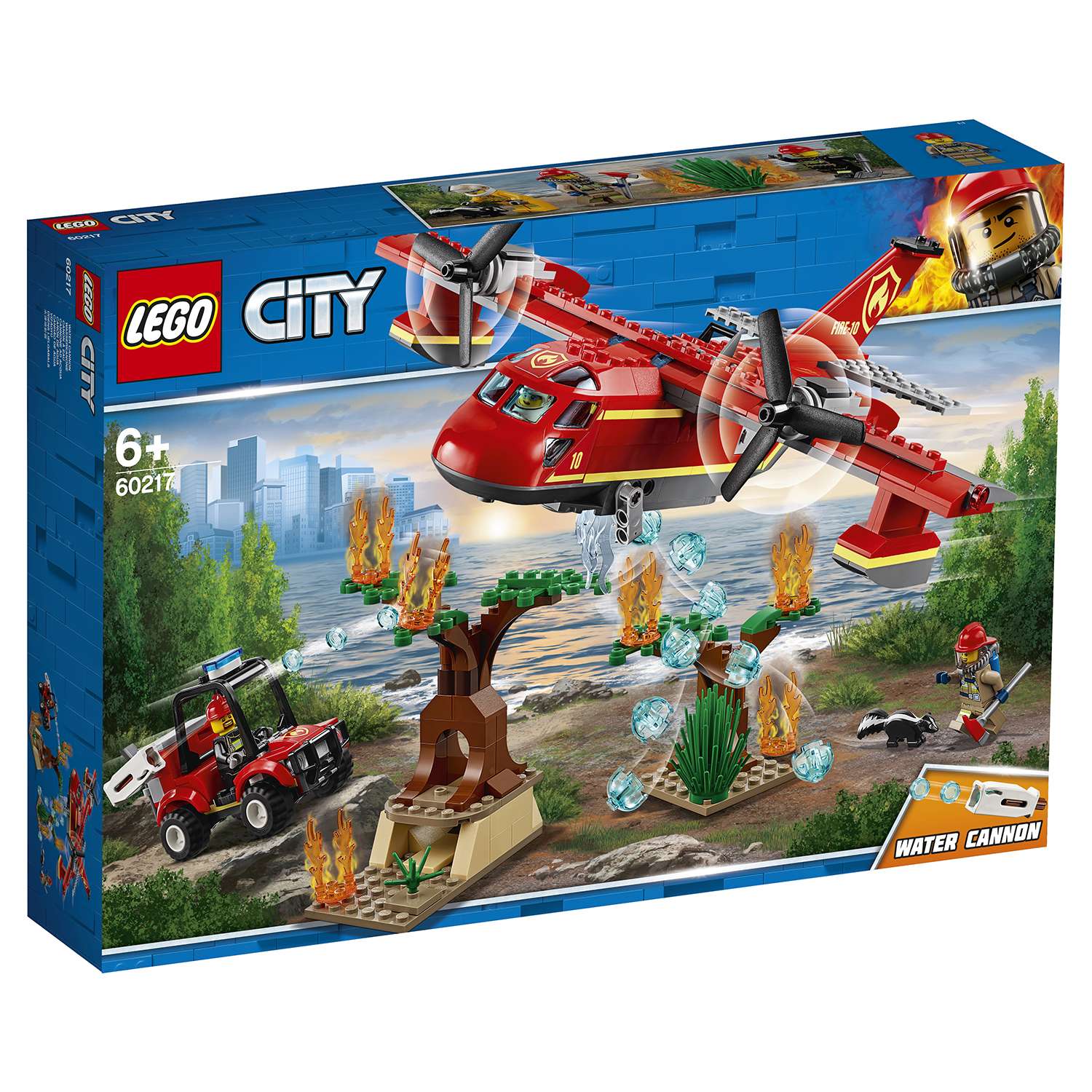 Конструктор LEGO City Fire Пожарный самолет 60217 - фото 3