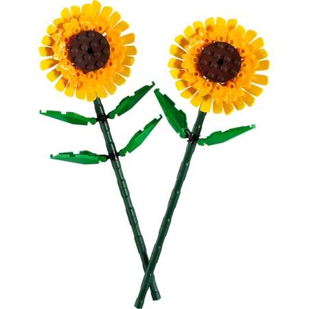 Конструктор LEGO Botanicals Подсолнухи блочный