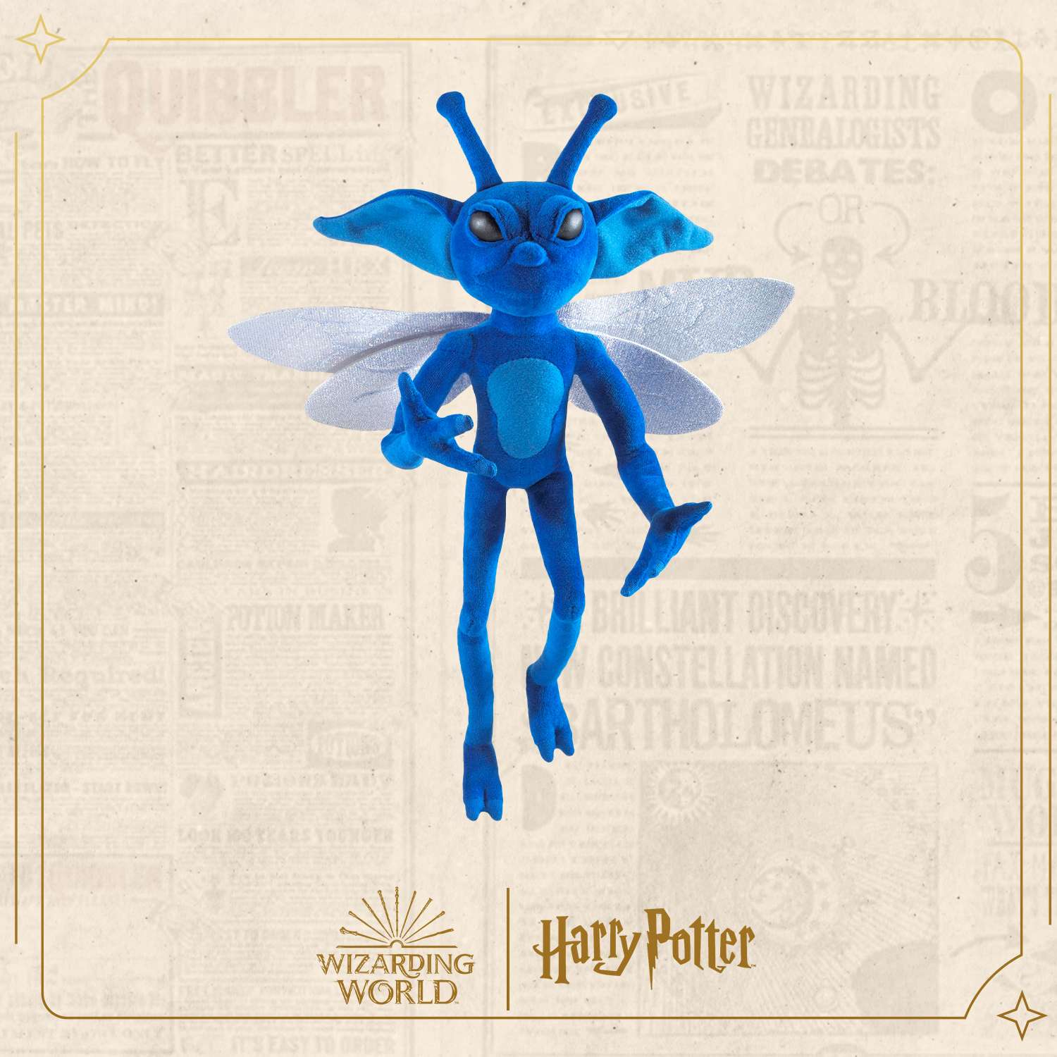 Мягкая игрушка Harry Potter Корнуэльские пикси 32 см - фото 1