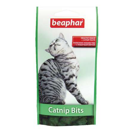 Подушечки для кошек Beaphar Catnip-Bits с кошачьей мятой 35г