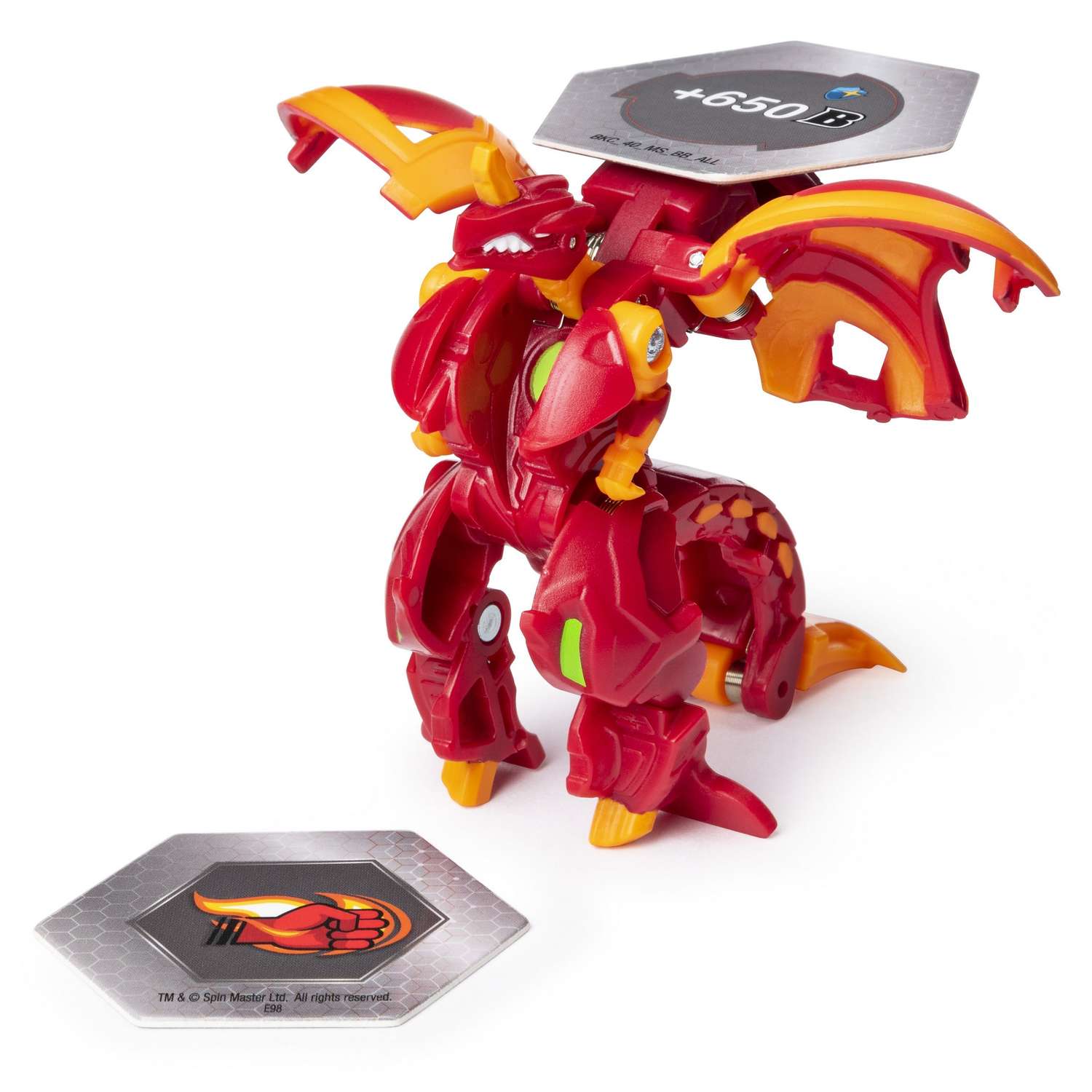 Фигурка-трансформер Bakugan Ультра Dragonoid Red 6045146/20109016 - фото 1