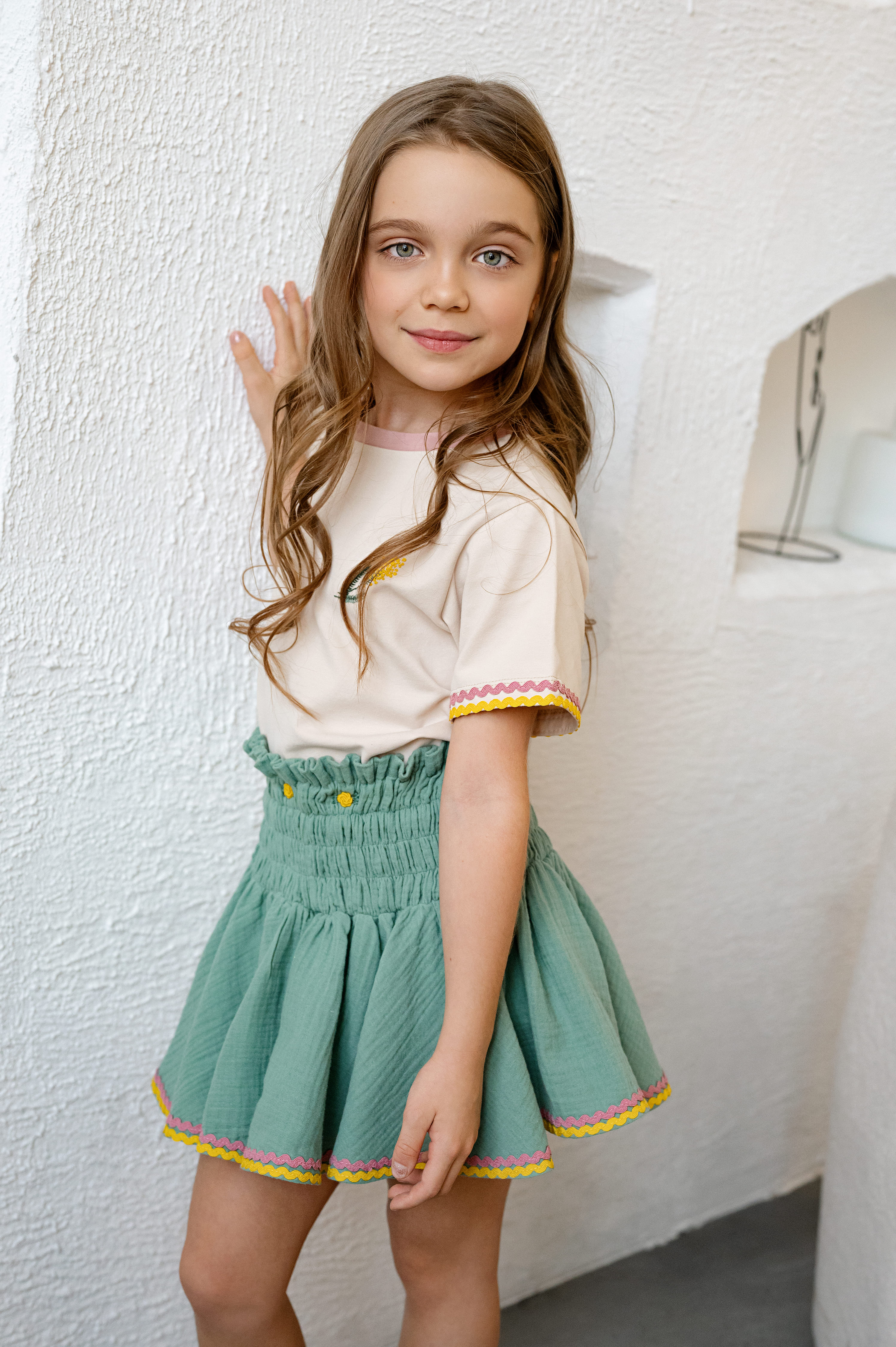 Футболка Mamour Enfant RUTSHGSS23BEIGE - фото 4