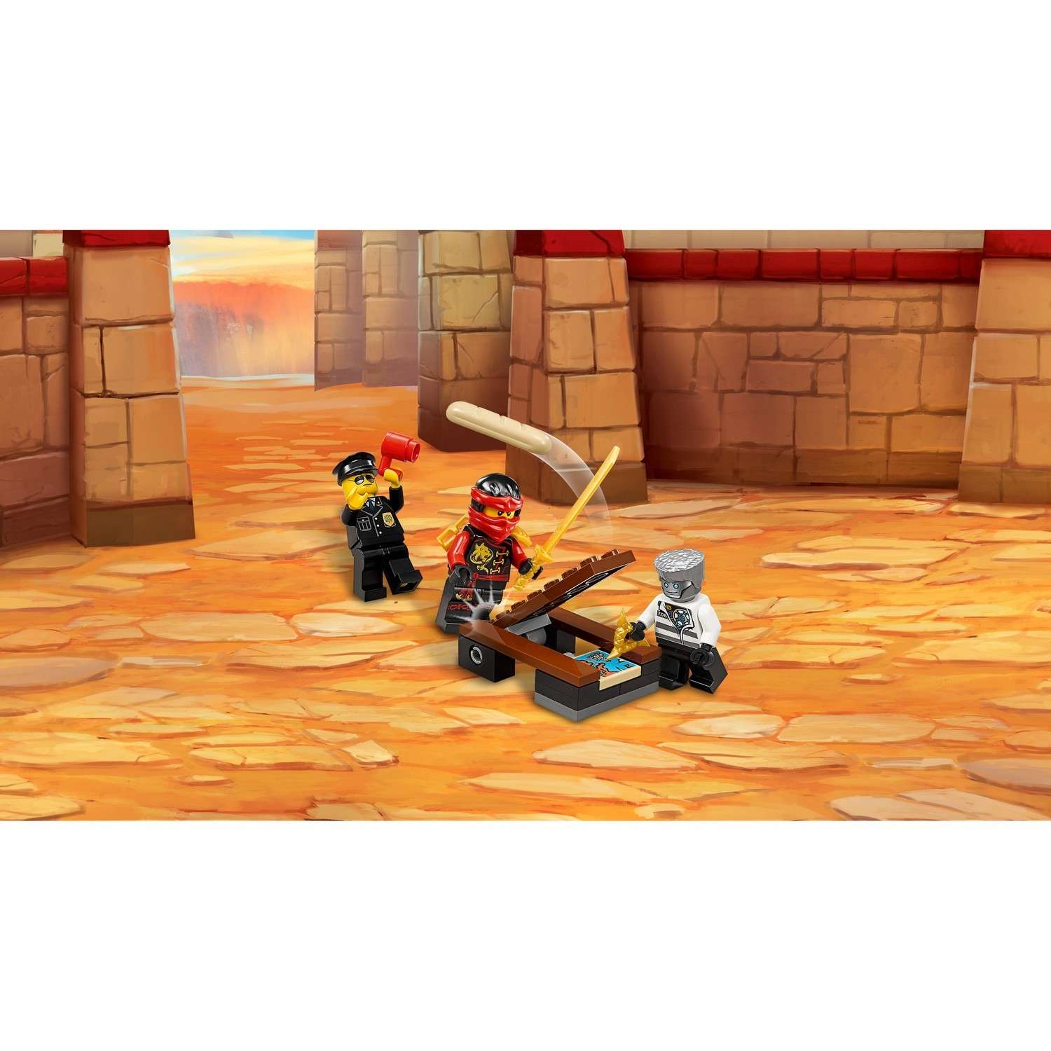 Конструктор LEGO Ninjago Побег из тюрьмы Криптариум (70591) - фото 8