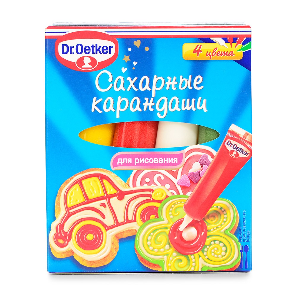 Декор для выпечки Dr.Oetker Сахарные карандаши - фото 1