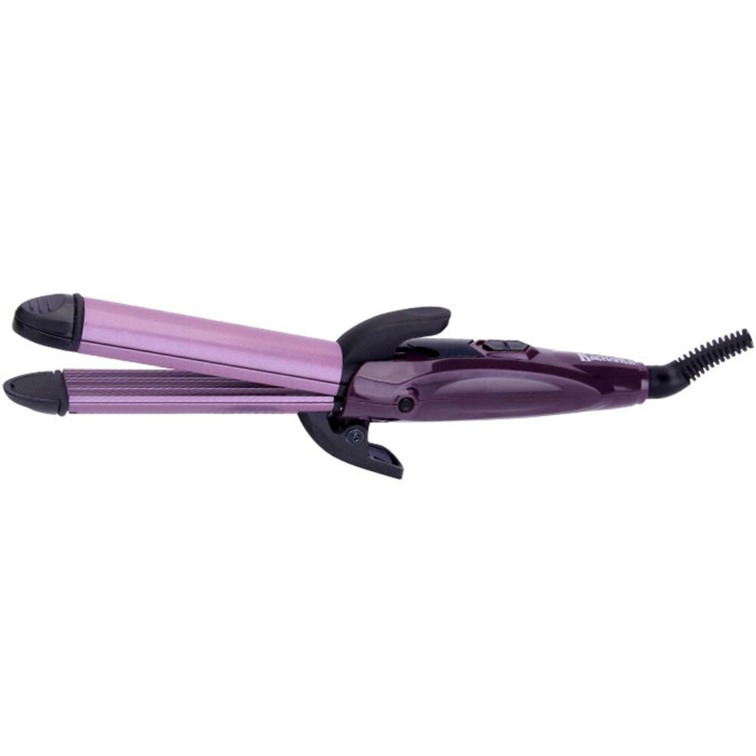 Стайлер для завивки волос Василиса ВА-3702 фиолетовый с черным - фото 1