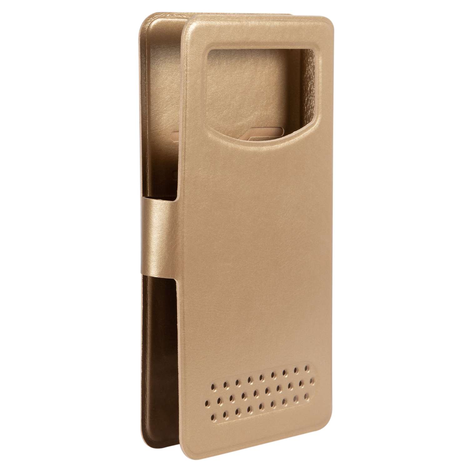 Чехол универсальный iBox Universal для телефонов 5-6 дюйма золотой - фото 3